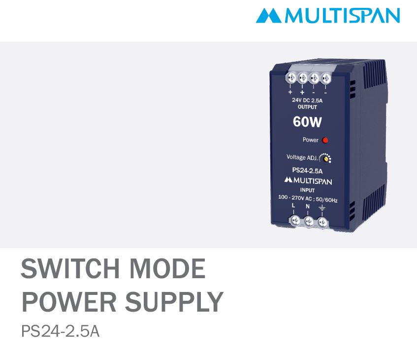 PS24-2.5A power supply datasheet image